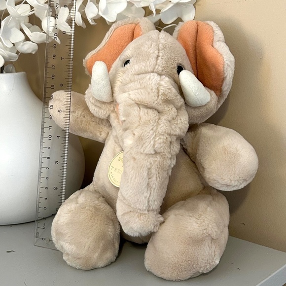 RARE Vintage Ganzbros 1985 Heritage Collection Wrinkles Inc Trunkit Plush 8” - Picture 16 of 16